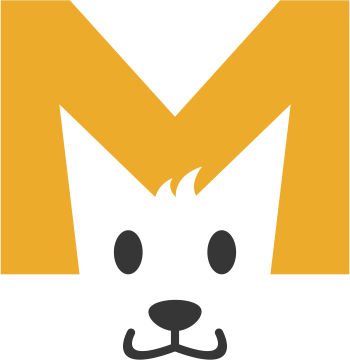 Logomarca Menfis Pet Salon - Banho e Tosa Curitiba